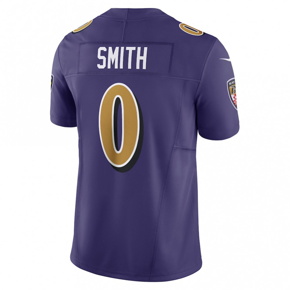 Roquan Smith Baltimore Ravens Nike Alternate 2 Vapor F.U.S.E. Limited Jersey - Purple-GridironStore